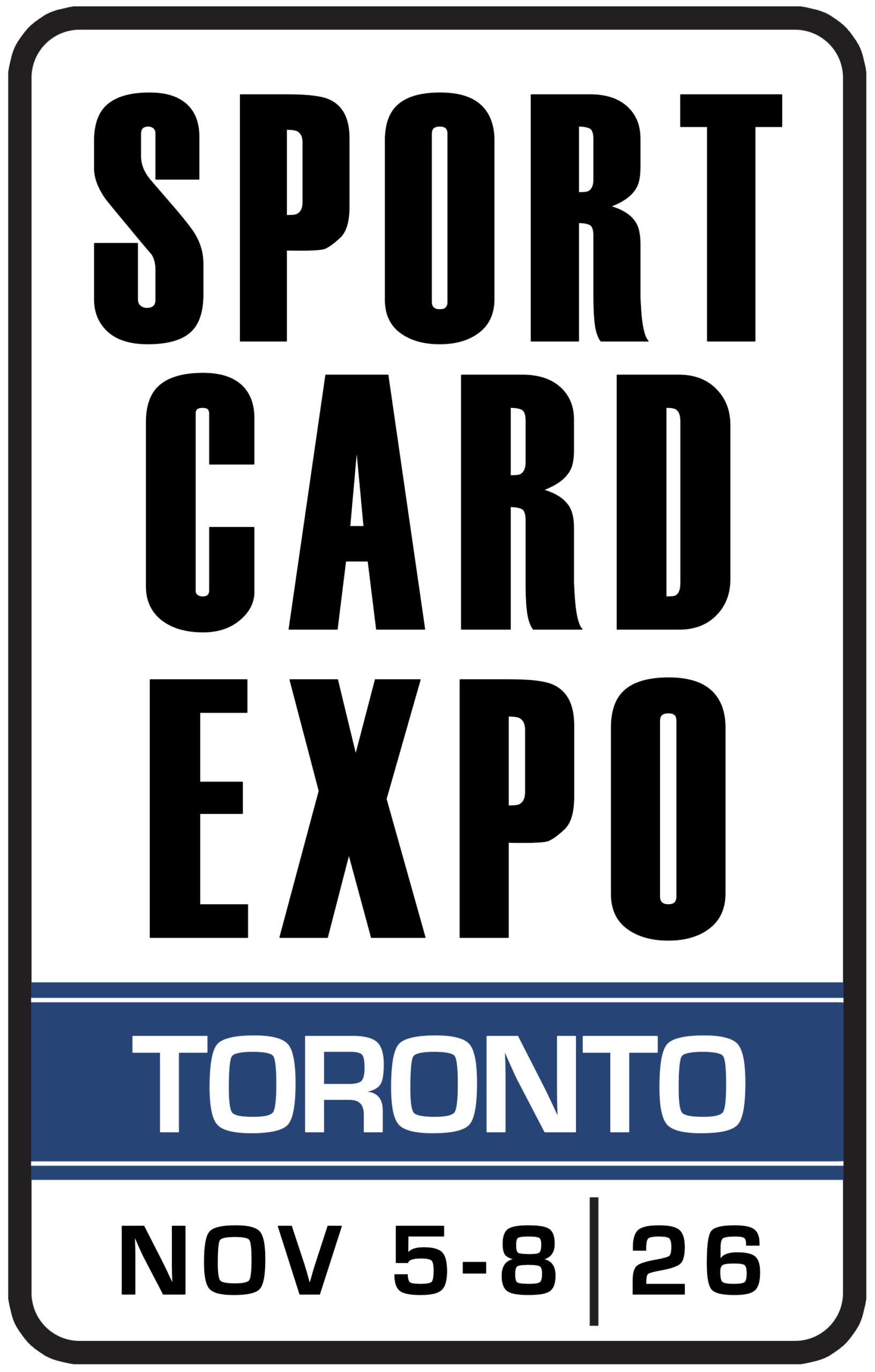 Sport Card Expo Toronto, November 5-8 2026